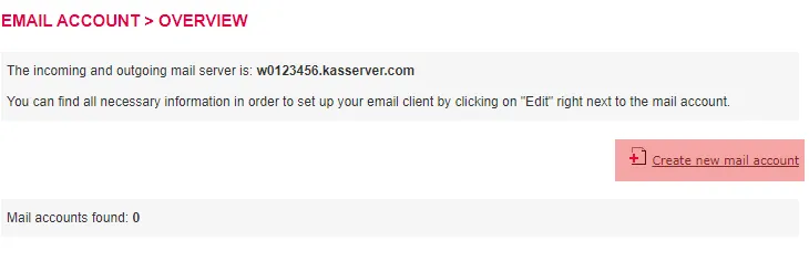 Email address, autoresponder, forwarding - How to create an email account, Bild 3