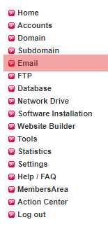 Email address, autoresponder, forwarding - How to create an email account, Bild 1