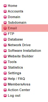 Email address, autoresponder, forwarding - How to create an email account, Bild 1