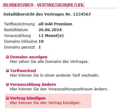 Kündigung - Vertrag kündigen, Bild 6