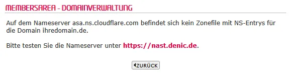 DNS-Werkzeuge - Nameserver ändern für Domain, Bild 7