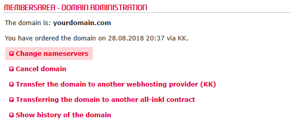 DNS Tools - How to change the name servers for a domain, Bild 3