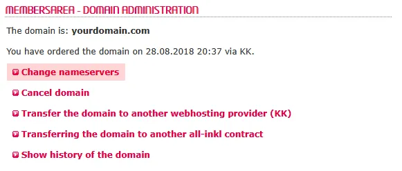 DNS Tools - How to change the name servers for a domain, Bild 3