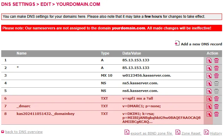 DNS Tools - How to change the name servers for a domain, Bild 8