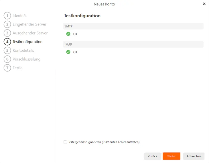 eM Client - E-Mail-Konto einrichten, Bild 6