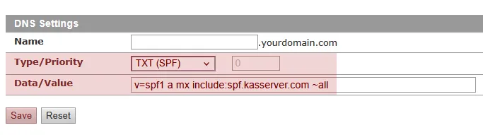 DNS Tools - How to add an SPF-record, Bild 3