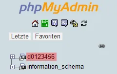Datenbank verwalten - Tabellen reparieren, Bild 1