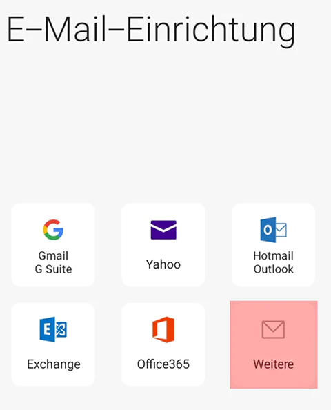 Samsung Galaxy S10 - E-Mail-Konto (IMAP) einrichten, Bild 1