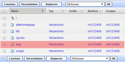 grafische Auswertung eines FTP-Logfiles - per Skript, Bild 2