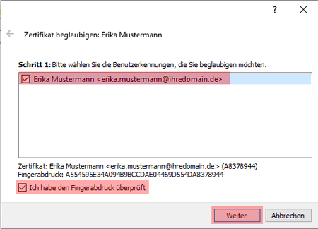 PGP-Verschlüsselung - Installation unter Windows, Bild 14