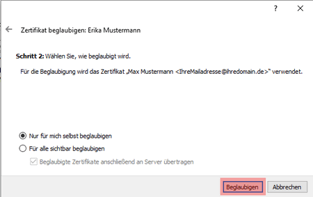 PGP-Verschlüsselung - Installation unter Windows, Bild 15