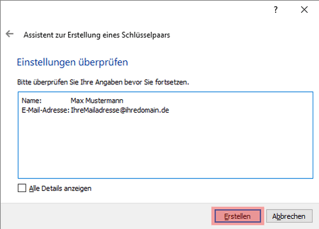PGP-Verschlüsselung - Installation unter Windows, Bild 6