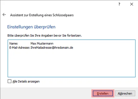PGP-Verschlüsselung - Installation unter Windows, Bild 6
