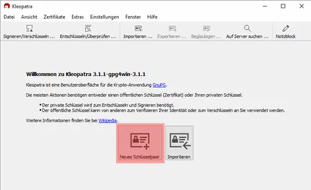 PGP-Verschlüsselung - Installation unter Windows, Bild 2