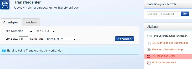 KK-Center - AT-Token per E-Mail, Bild 2