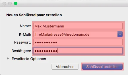 PGP-Verschlüsselung - Installation unter macOS, Bild 2