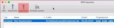 PGP-Verschlüsselung - Installation unter macOS, Bild 4
