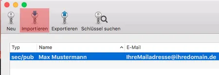 PGP-Verschlüsselung - Installation unter macOS, Bild 7