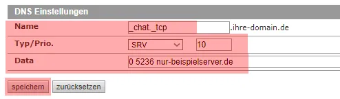 DNS - SRV-Record, Bild 2