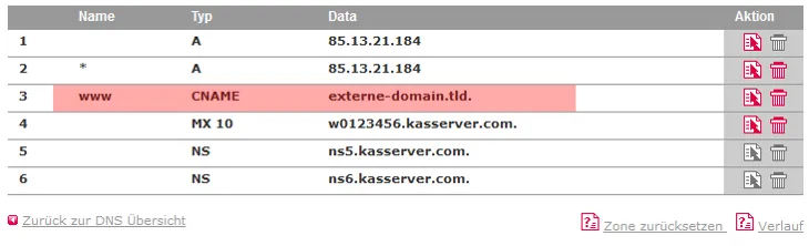 DNS-Werkzeuge - CNAME, Bild 4