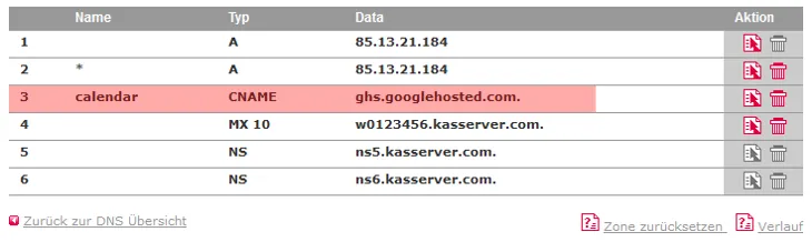 DNS-Werkzeuge - CNAME, Bild 3