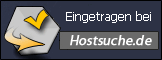 Hostsuche.de - Eingetragener Provider