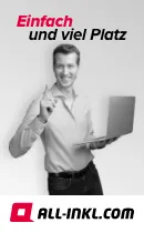 „Einfach und viel Platz“ - 130 x 210 Pixel, Special Banner