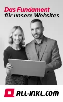 „Das Fundament für unsere Webseite“ - 130 x 210 Pixel, Special Banner