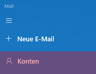 Windows Mail-App - E-Mail-Konto einrichten, Bild 1