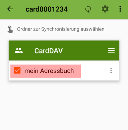 CardDAV - Synchronisierung von Kontakten - Android DAVx5 (DAVdroid), Bild 6